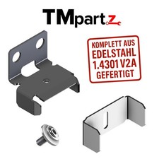 Audi 80 B4 S2 Coupe Cabrio Typ89 Halter für Stoßstange V2A  895807131 895807139