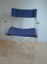 Designer Acrylglas Regiestuhl Klappstuhl