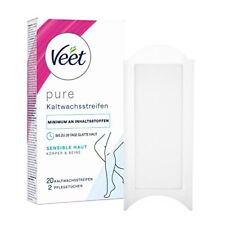 Veet Kaltwachsstreifen mit Easy-Gelwax Technology – 20 Stück