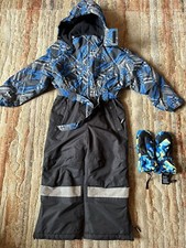 OUTBURST Winteroverall Jungen Gr.104 mit Fäustlinge (neu)