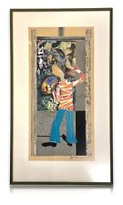 Gottfried Salzmann - seltene Collage - 1969 - signiert - gerahmt hinter Glas