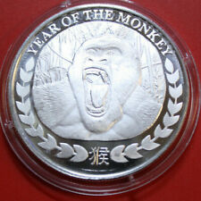 Somaliland 1000 Shillings Silber 2016 Lunar "Year of the Monkey" #F3886 PP-Proof