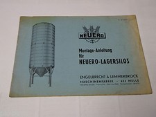 Handbuch Montageanleitung Neuero Lagersilos 