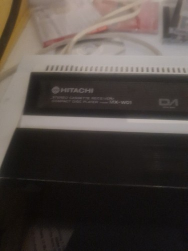 Hitachi w01 cd player - d-1, cd-player