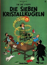 Tim & Struppi Album Band 3: Die sieben Kristallkugeln (17. Auflage 1987) Z 2-3