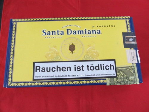 Zigarrenkiste leer santa - leer,