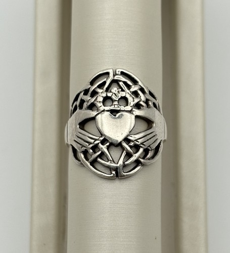 925 sterling silber - silber, claddagh