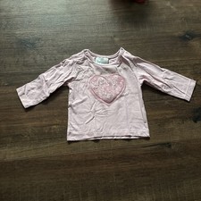 Pullover Langarmshirt 62 Rosa