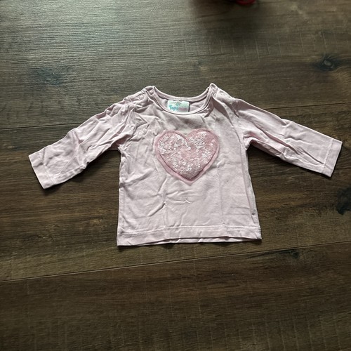 Pullover langarmshirt rosa - 62,