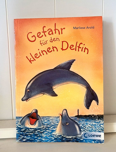 Gefahr für den kleinen - , delfin