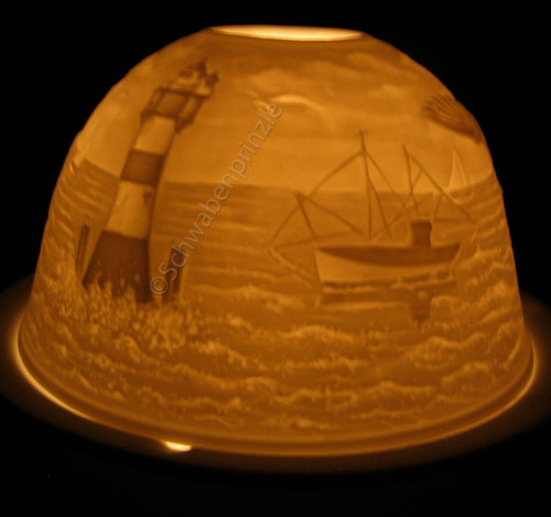 Porzellan windlicht - porzellan,