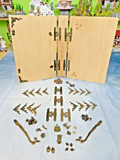 Basteln -Herstellung von Holzdeckel Büchern - Dekor.  Geschenk, Hochzeit.....(8)