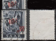 Saarland 1947, Mi.-Nr. 235II