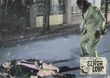 Postkarte (1) Muchas Gracias Senor Lobo Paul Naschy AKA Jacinto Molina CREEPY