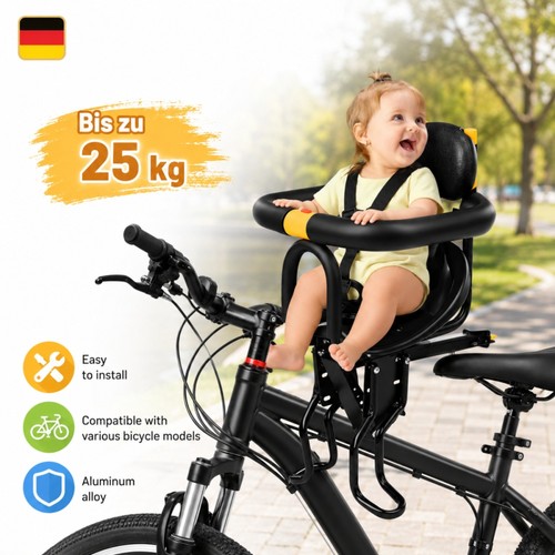 Fahrrad kindersitz vorne - kindersitz,