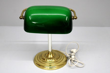 TISCHLAMPE, Glas/Metall, englischer Stil, 19/2000er Jahre. 220V-60W 240-50Hz