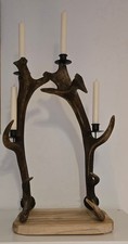 Kerzenständer aus echtem Horn