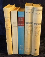 5 x Otto Flake - Fortunat 1,2 - Scherzo - Old Man  - Hortense o. die Rückkehr