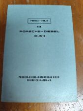 Porsche Diesel Traktor Schlepper Preisliste 1960 Brochure prospekt K12