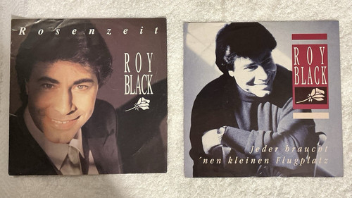 Roy black single rosenzeit - black,