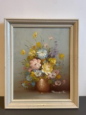 Vintage Original Ölgemälde