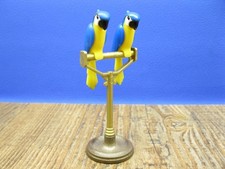 2x Papagei mit Ständer Tiere Figur City Puppenhaus Tierpark Playmobil PF1643