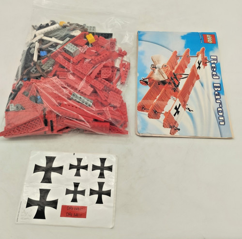 Lego 10024 red baron - red, new