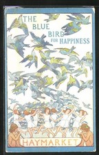 Ansichtskarte The Blue Bird for Happiness, Haymarket 