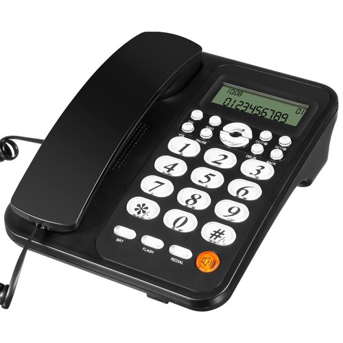 Corded phone desktop - corded, telefon