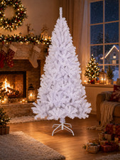 Weihnachtsbaum weiß 210cm - weiß,