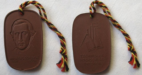 Ddr medaille andreas schubert - medaille,