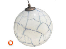 Very rare 1970er riesige Mond Lampe/Deckenlampe Glasschirm 40cm Space Age Design