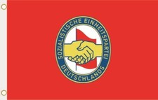 Fahne Flagge SED Hissflagge 90