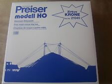 Preiser 21045 H0 Zirkus Krone, Viermast-Zirkuszelt, sehr selten