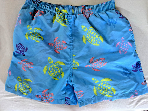 Badeshorts badehose blau mit - badeshorts,