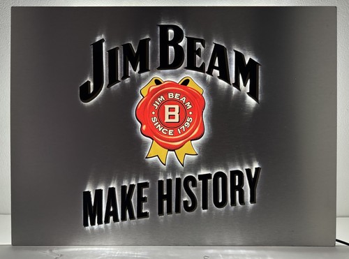 Jim beam make history led - jim,