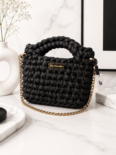 Häkeltasche handtasche in - i,