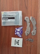 Flytanium Spyderco Dragonfly Titan Scales Griffschalen