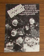 Seltene Werbung Baravelle galba BAMBA BAMBU Kuscheläffchen Monchhichi 1979