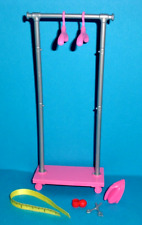 %***Barbie Möbel*Kleiderständer,Bügel,Bügeleisen,Schere,Maßband,Nadelhalter***%
