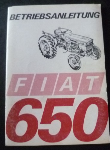 Fiat schlepper 650 - fiat,