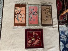4 x Bildteppich China Reine