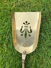 alte Kohleschaufel alt Messing