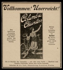 Alte Reklame Werbung 1898