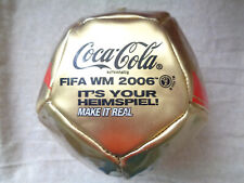 Fifa Fussball WM 2006 Deutschland Coca Cola - Ball Gold Limited Edition Sammler