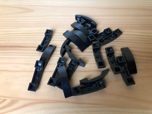 Lego 20x 93273 schwarz - , black
