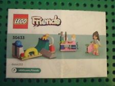 Lego Friends 30633 Skateboardrampe Bauanleitung,gebraucht,keine Steine