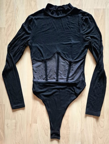 Body schwarz teil durchsichtig - body,
