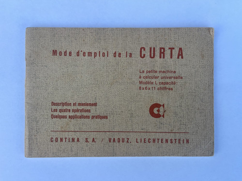Original curta taschenrechner - original,