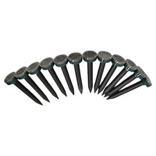 4x Solar Maulwurfschreck Ultraschall – Wühlmaus Vertreiber Wetterfest Garten Set